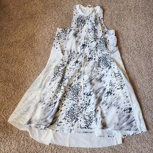 Lululemon women’s Athletica Black and White Halter Sundress for Cocktail Events